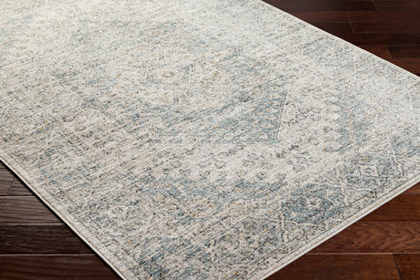 Surya Alpharetta Aph-2308 Light Beige, Cream, Medium Gray, Charcoal, Blue, Amber Rug.