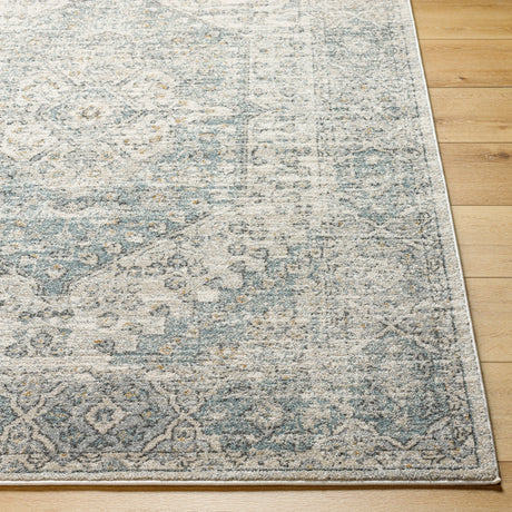 Surya Alpharetta Aph-2308 Light Beige, Cream, Medium Gray, Charcoal, Blue, Amber Rug.