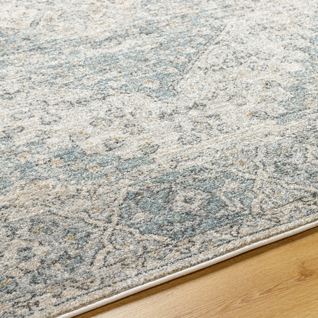 Surya Alpharetta Aph-2308 Light Beige, Cream, Medium Gray, Charcoal, Blue, Amber Rug.