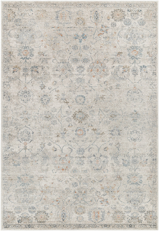 Surya Alpharetta Aph-2320 Light Beige, Cream, Medium Gray, Blue, Charcoal, Amber Area Rug