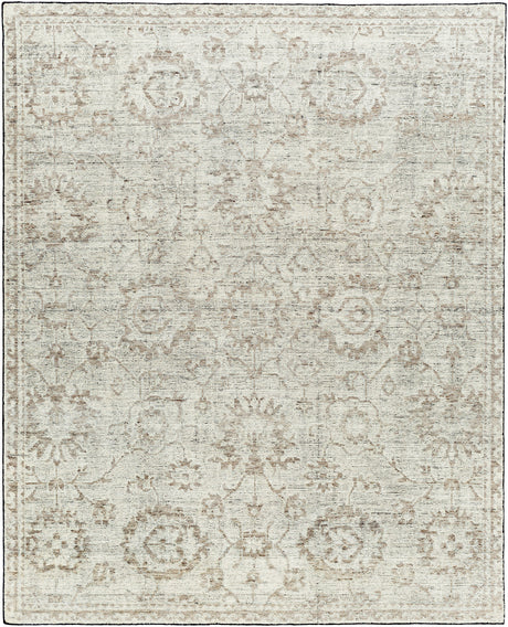 Surya April Apl-2300 Dark Brown, Light Beige, Gray, Black, Tan, Taupe Rug.