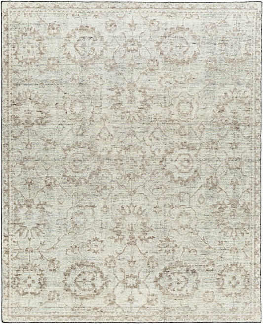 Surya April Apl-2300 Dark Brown, Light Beige, Gray, Black, Tan, Taupe Area Rug