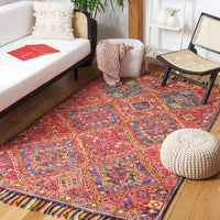 Safavieh Aspen Apn111Q Red/Blue Area Rug