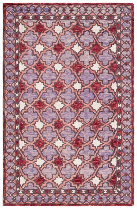 Safavieh Aspen Apn121Q Red/Pink Area Rug