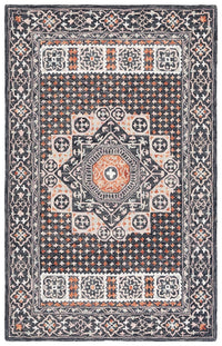 Safavieh Aspen Apn130Z Black/Rust Area Rug