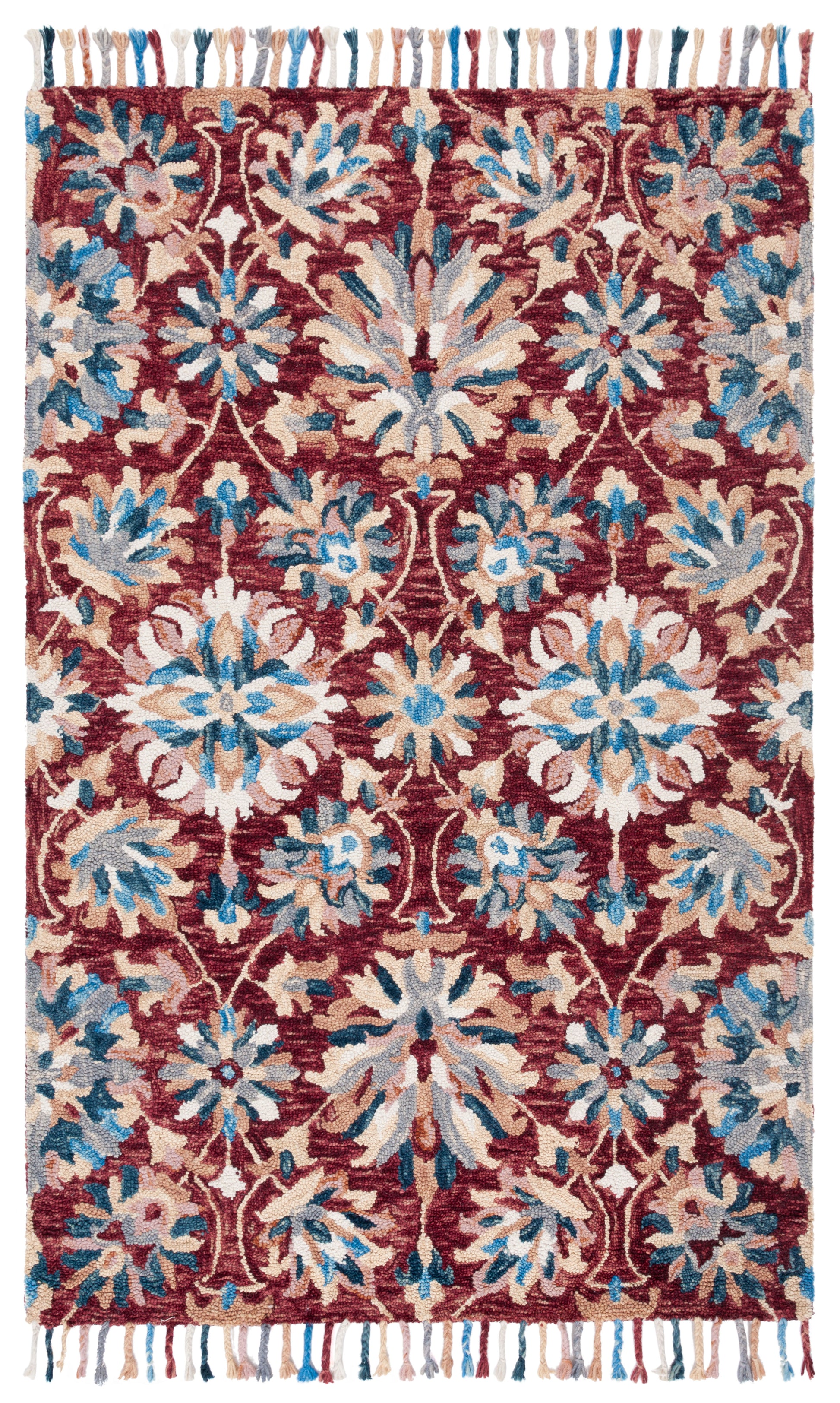 Safavieh Aspen Apn139S Wine/Blue Area Rug