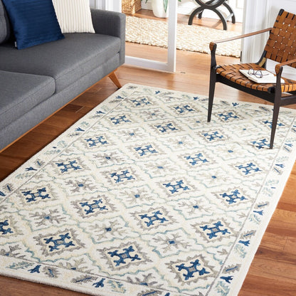 Safavieh Aspen Apn140A Ivory/Blue Area Rug