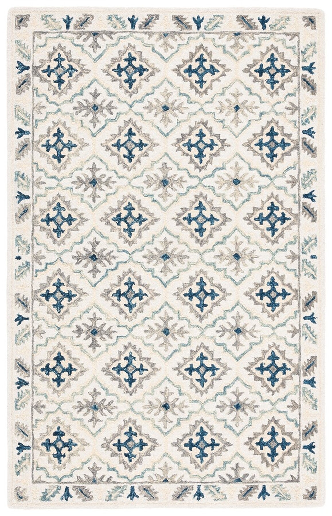 Safavieh Aspen Apn140A Ivory/Blue Area Rug