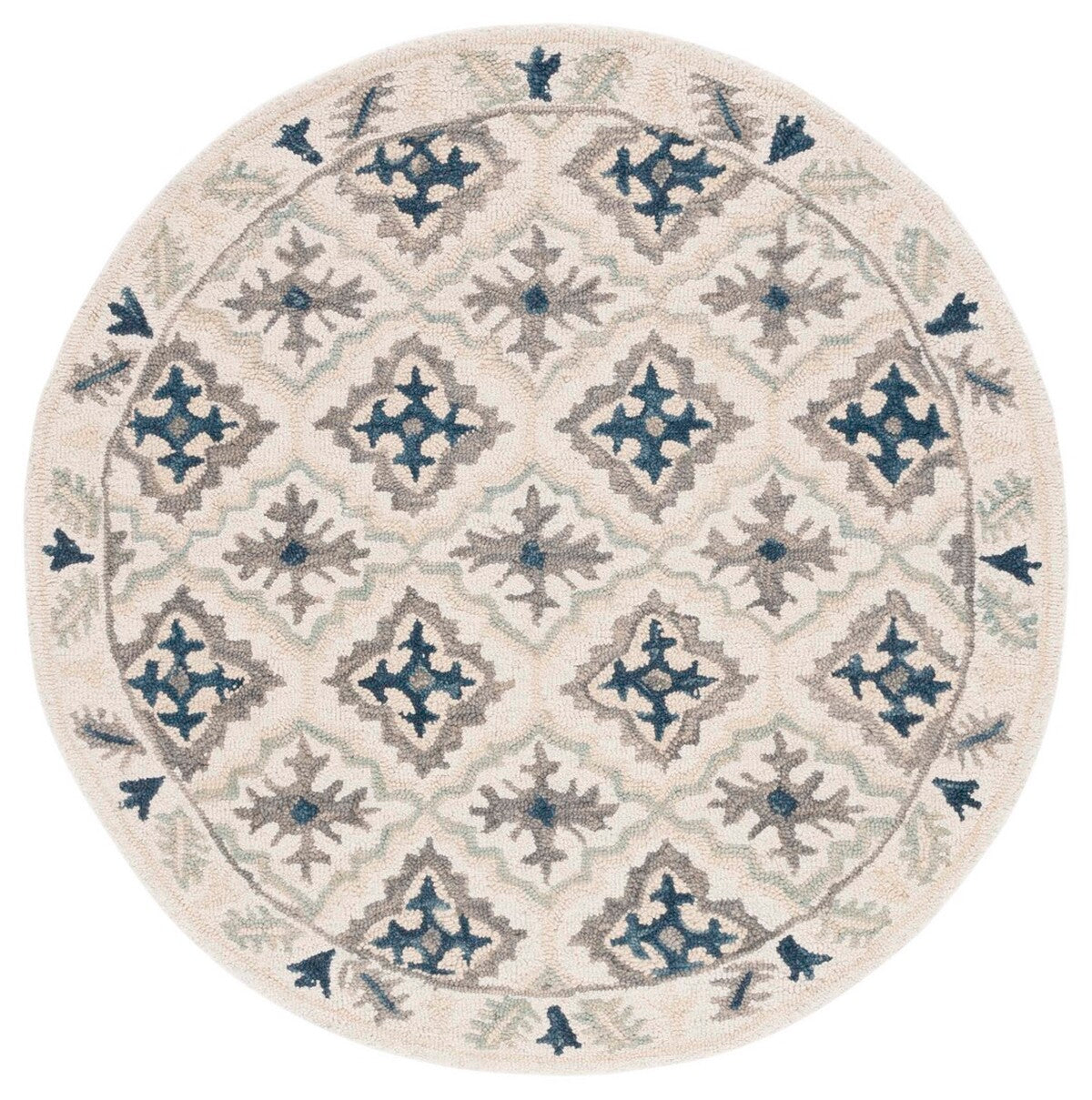 Safavieh Aspen Apn140A Ivory/Blue Area Rug