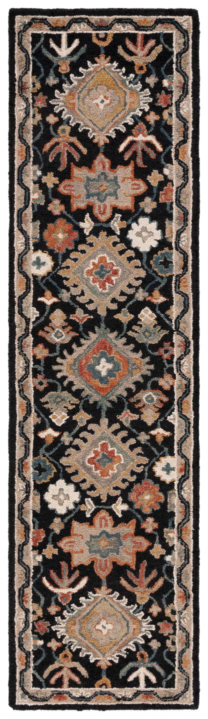 Safavieh Aspen Apn145Z Black/Rust Area Rug