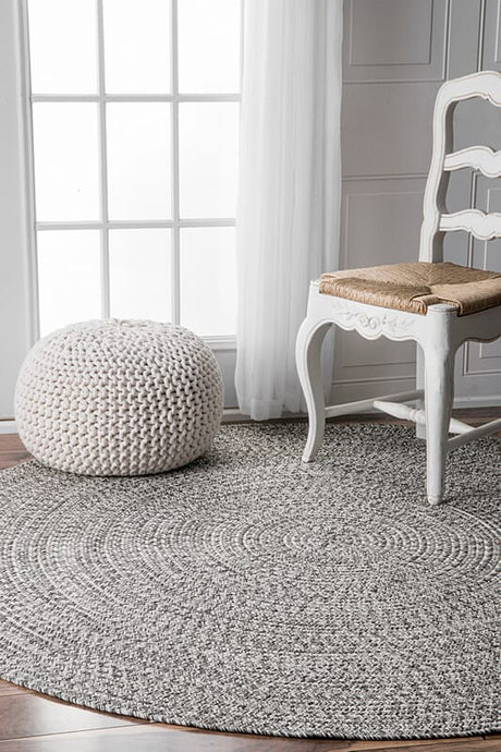 AreaRugs.com Adra Hjfv Salt And Pepper Rugs.