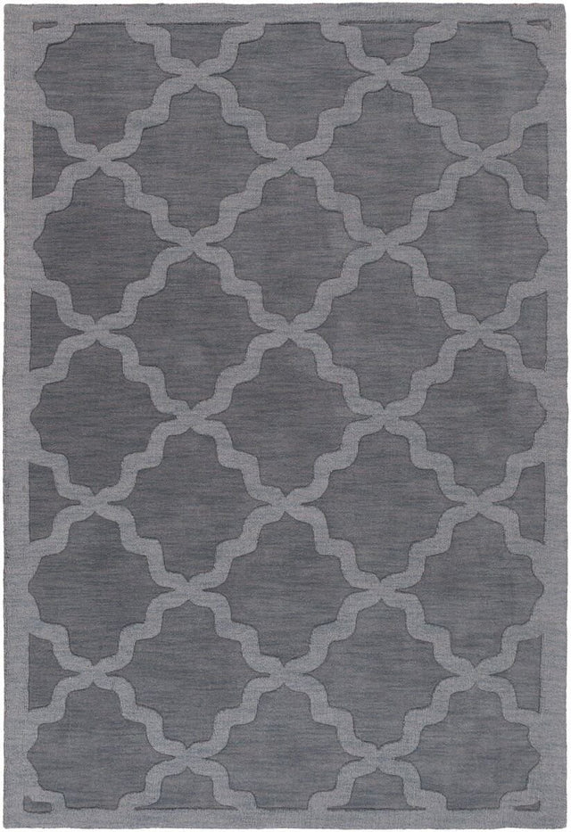 AreaRugs.com Arzi Ar1010 Charcoal Rugs.