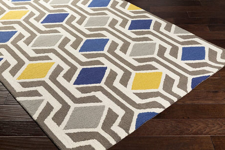 AreaRugs.com Chiyah Phi4791 Blue Multi Rugs.