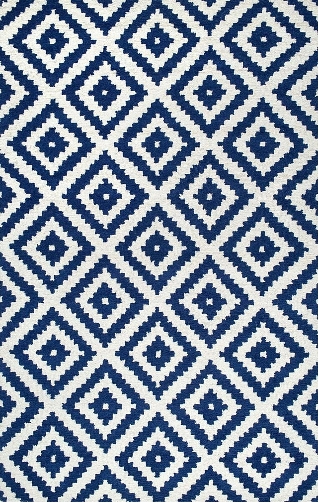 AreaRugs.com Chiyah Xukj238N Navy Rugs.