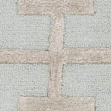 AreaRugs.com Kantari Ka1205 Light Blue / Ivory Rugs.