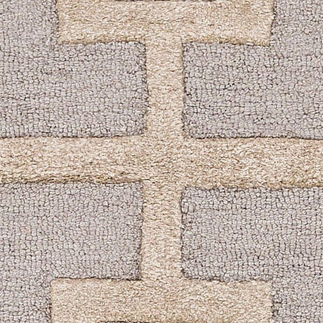 AreaRugs.com Kantari Ka1207 Light Blue / Beige Rugs.