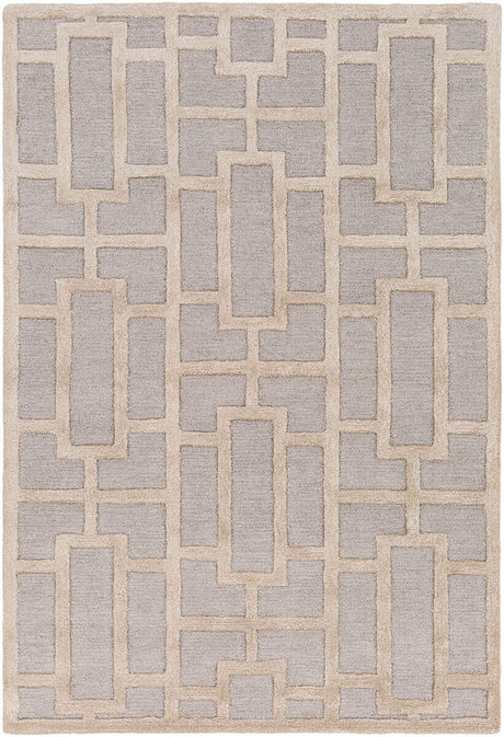 AreaRugs.com Kantari Ka1207 Light Blue / Beige Rugs.