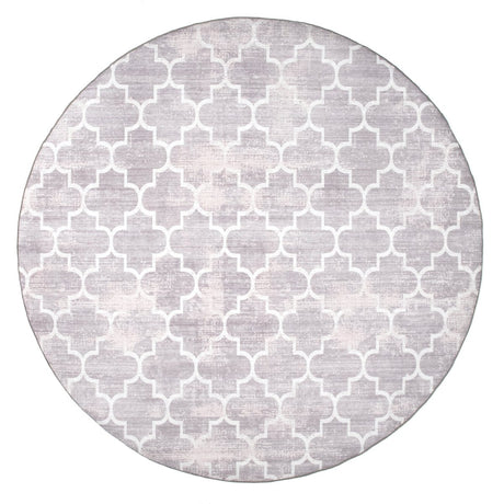 AreaRugs.com Machine Washable Wavaj Nwa1004B Gray Rug - AreaRugs.com - nwa1004b - 610