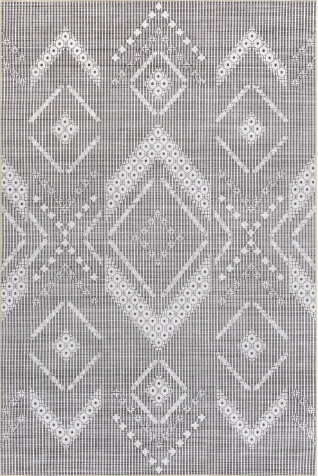 AreaRugs.com Machine Washable Wavaj Nwa1011A Light Gray Rug - AreaRugs.com - nwa1011a - 812