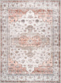 AreaRugs.com Machine Washable Wavaj Nwa1045A Beige Rug.