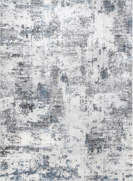 AreaRugs.com Machine Washable Wavaj Nwa1047A Gray Rug - AreaRugs.com - nwa1047a - 406