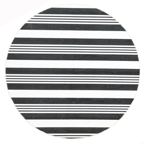 AreaRugs.com Machine Washable Wavaj Nwa1053A Gray Rug.