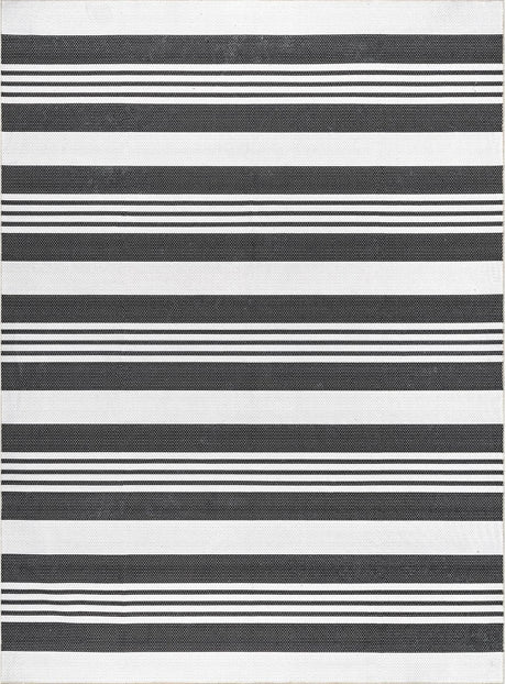 AreaRugs.com Machine Washable Wavaj Nwa1053A Gray Rug.