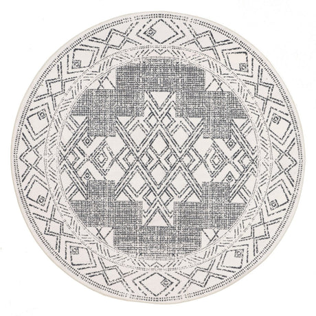 AreaRugs.com Machine Washable Wavaj Nwa1054A Light Gray Rug.