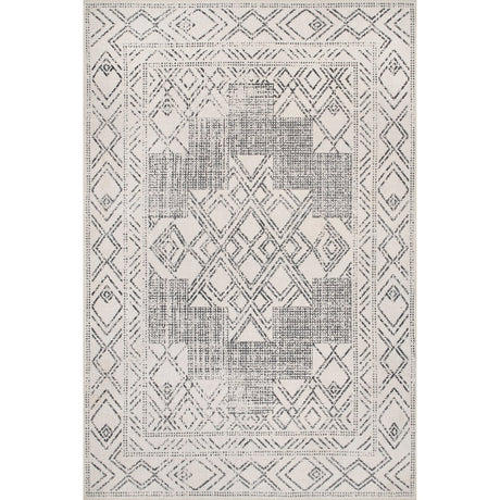 AreaRugs.com Machine Washable Wavaj Nwa1054A Light Gray Rug.