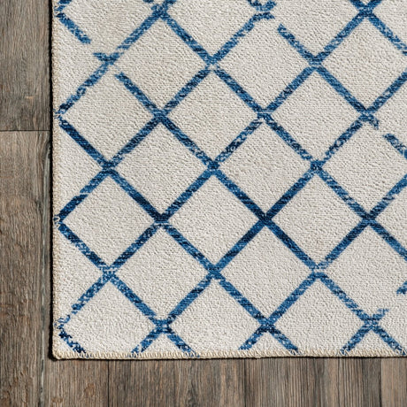 AreaRugs.com Machine Washable Wavaj Nwa1058A Blue Rug - AreaRugs.com - nwa1058a - 812