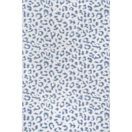 AreaRugs.com Machine Washable Wavaj Nwa1060A Blue Rug - AreaRugs.com - nwa1060a - 406