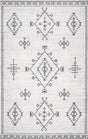 AreaRugs.com Machine Washable Wavaj Nwa1069A Cream Rug.