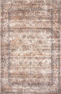 AreaRugs.com Machine Washable Wavaj Nwa1078A Beige Rug.