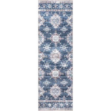 AreaRugs.com Machine Washable Wavaj Nwa1083B Gray Rug - AreaRugs.com - nwa1083b - 610