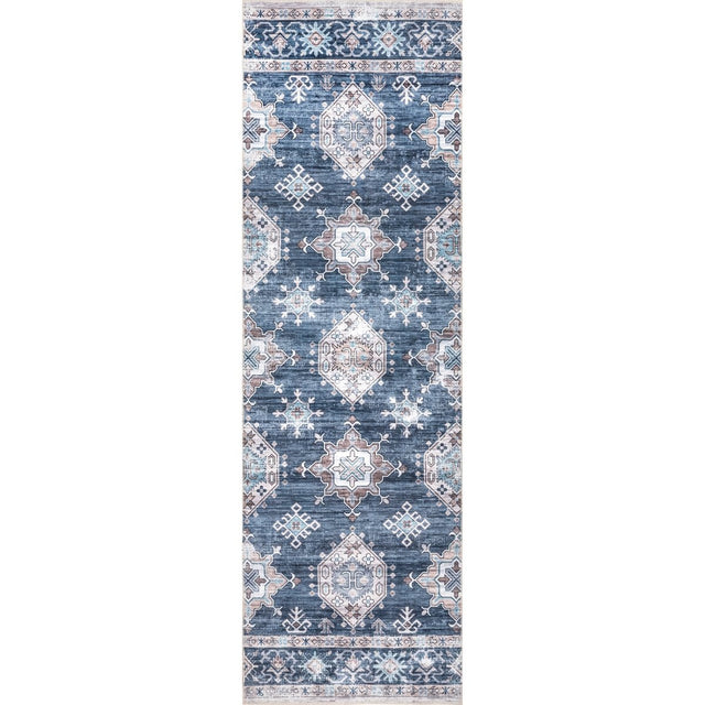 AreaRugs.com Machine Washable Wavaj Nwa1083B Gray Rug.