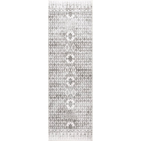 AreaRugs.com Machine Washable Wavaj Nwa1099A Light Gray Rug - AreaRugs.com - nwa1099a - 610