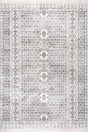 AreaRugs.com Machine Washable Wavaj Nwa1099A Light Gray Rug.