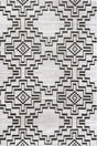 AreaRugs.com Machine Washable Wavaj Nwa1110A Charcoal Rug.