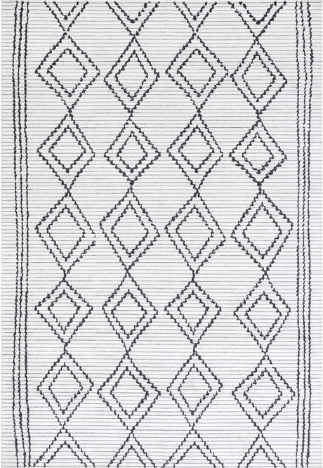 AreaRugs.com Machine Washable Wavaj Nwa1112A Ivory Rug - AreaRugs.com - nwa1112a - 812