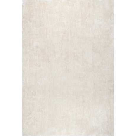 AreaRugs.com Machine Washable Wavaj Nwa1135B Cream Rug - AreaRugs.com - nwa1135b - 406