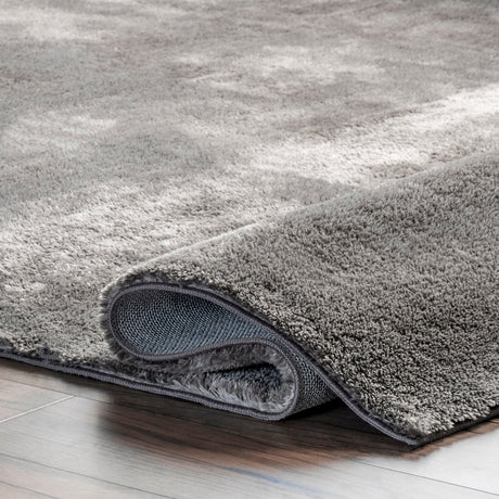 AreaRugs.com Machine Washable Wavaj Nwa1135C Gray Rug - AreaRugs.com - nwa1135c - 406