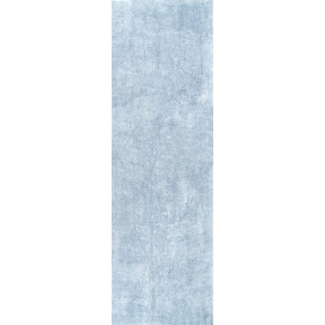 AreaRugs.com Machine Washable Wavaj Nwa1135D Light Blue Rug - AreaRugs.com - nwa1135d - 406