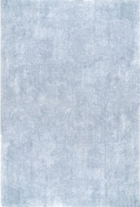 AreaRugs.com Machine Washable Wavaj Nwa1135D Light Blue Rug - AreaRugs.com - nwa1135d - 406