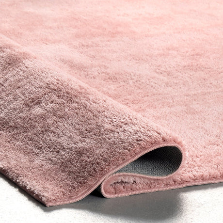 AreaRugs.com Machine Washable Wavaj Nwa1135G Pink Rug - AreaRugs.com - nwa1135g - 406