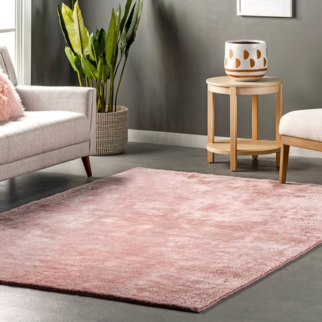 AreaRugs.com Machine Washable Wavaj Nwa1135G Pink Rug - AreaRugs.com - nwa1135g - 406