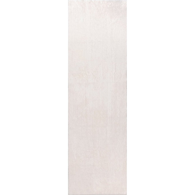 AreaRugs.com Machine Washable Wavaj Nwa1135H White Rug.