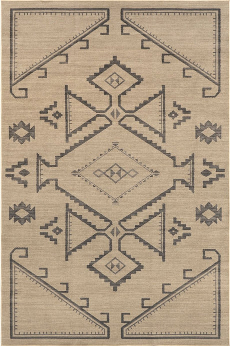 AreaRugs.com Machine Washable Wavaj Nwa1138A Natural Rug - AreaRugs.com - nwa1138a - 610