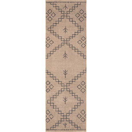 AreaRugs.com Machine Washable Wavaj Nwa1140A Natural Rug - AreaRugs.com - nwa1140a - 812