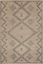 AreaRugs.com Machine Washable Wavaj Nwa1140A Natural Rug.