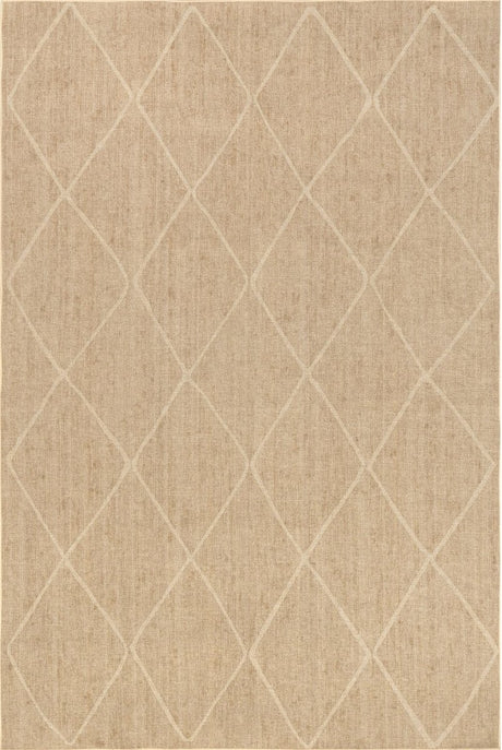 AreaRugs.com Machine Washable Wavaj Nwa1141A Natural Rug - AreaRugs.com - nwa1141a - 812